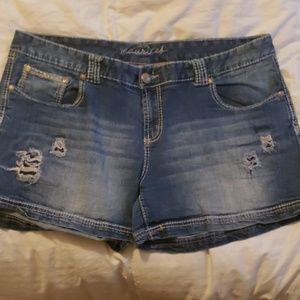Maurice's brand Jean shorts